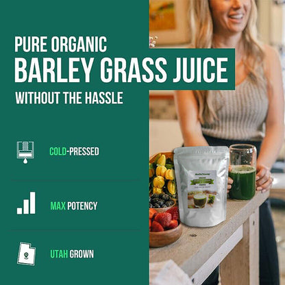 Organic Barley Grass Powder 250g Golden Herb Japanese Ceremonial Green Tea