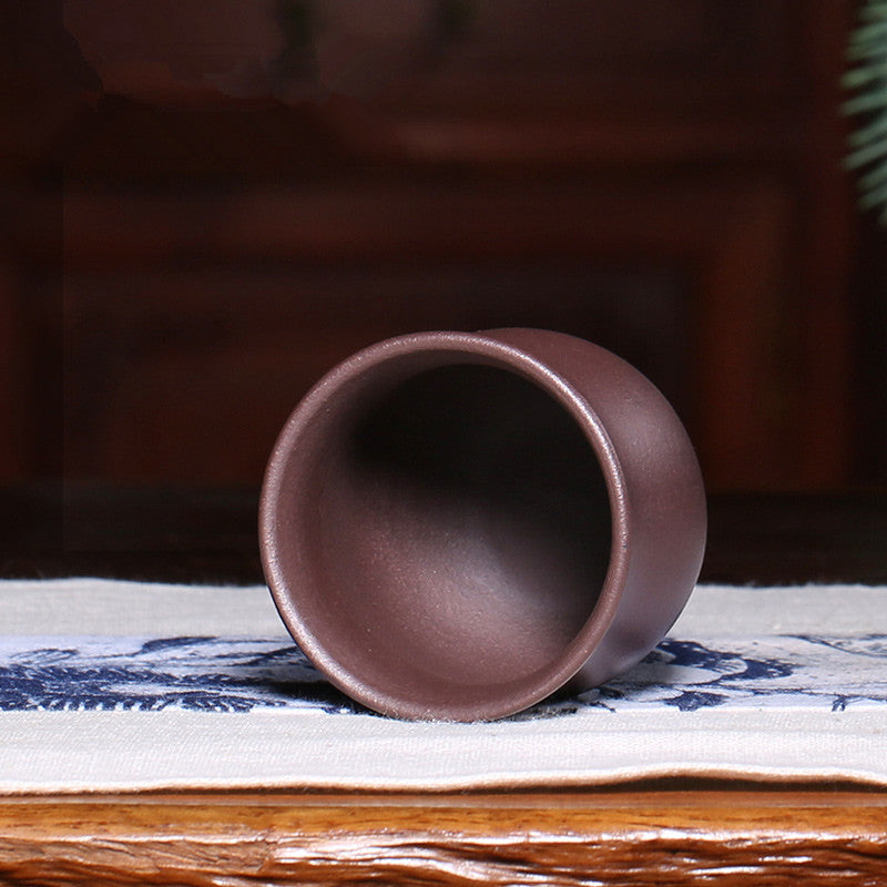 130cc China Tea Cup Marked Authentic Yixing Zisha Cup Master Tea Cups Handmade