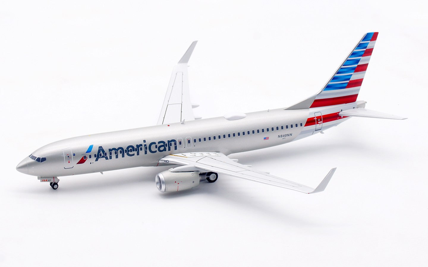 1:200 InFlight American B737-800 Passenger Airplane Diecast Aircraft Model