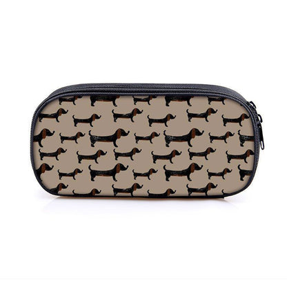 Dog Pencil Bag Stationary Bag Pencil Box School Supplies 24*11*7 CM Accessories