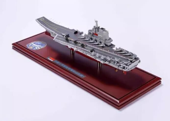 1:700 51CM Aircraft Carrier SHANDONG 17 Warship Diecast Battle Ship Model