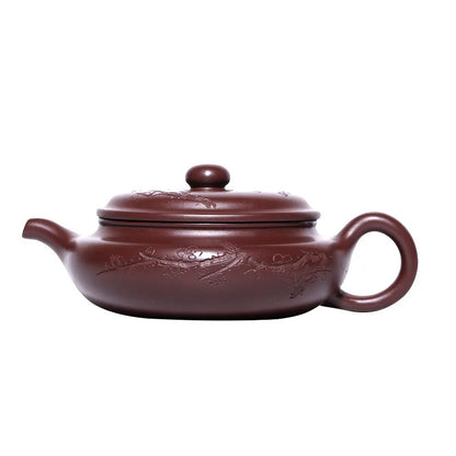 220ml Chinese Yixing Purple Clay Teapot Handmade Teapot Filter Teaware Zisha Tea