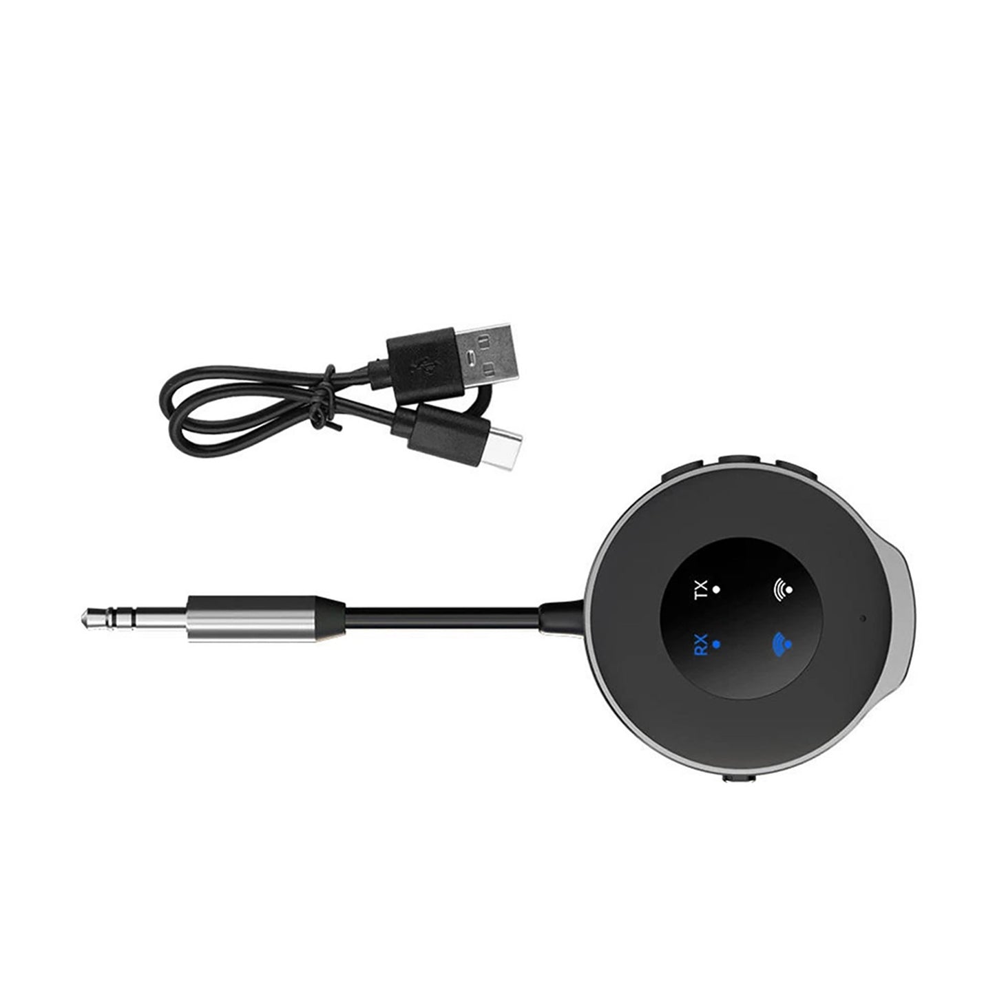 1PCS Bluetooth 5.3 Wireless Transmitter Receiver Car Aux Audio Adapter 3.5mm