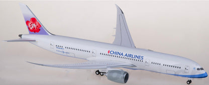 1:200 32CM Hogan CHINA AIRLINES BOEING 787-9 Passenger Plane ABS Plastic Model