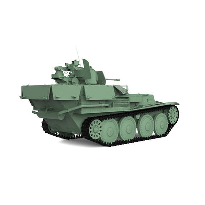 SSMODEL SS144727 1/144 Military Model Kit German 38T Sd.Kfz.140 Flakpanzer Tank
