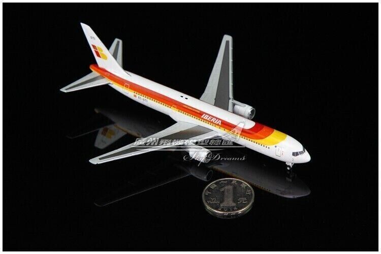 1:400 JC Wings IBERIA BOEING 767-300ER Passenger Airplane Diecast Aircraft Model