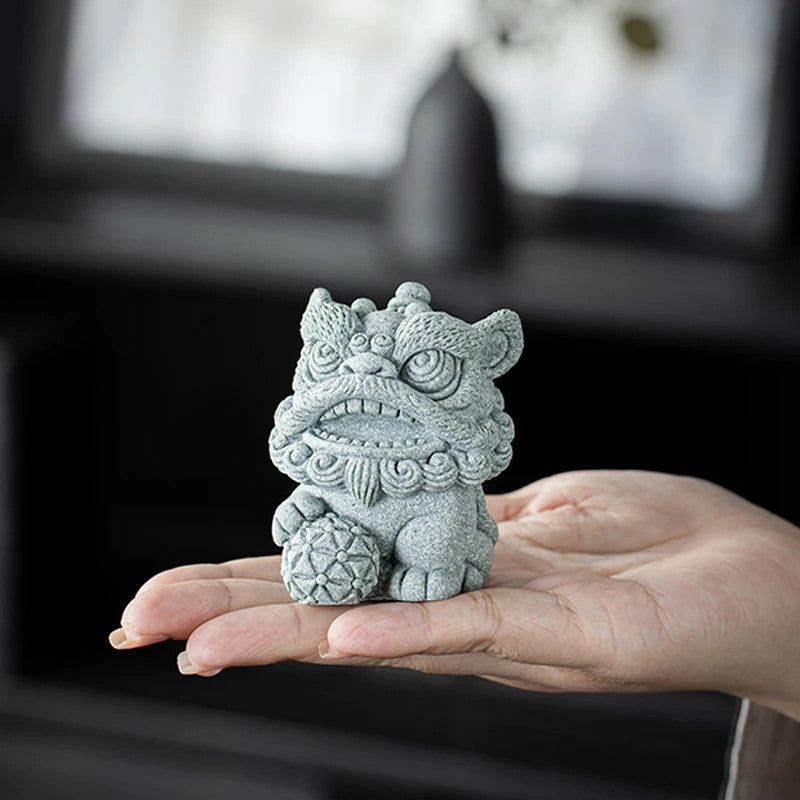 Chinese Tea Pet Ornaments Animal Tea Figurine Decor Sculpture Teaware Accessorie