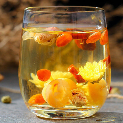 120g Guiyuang Gouqi Date Meigui Juhua Cha Five Treasure Tea Organic Herbal Tea