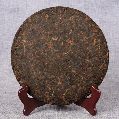 Yunnan Tea Puerh Tea Ripe Tea 357g Tea Cake Banzhang Golden Bud Ripe Puer Tea