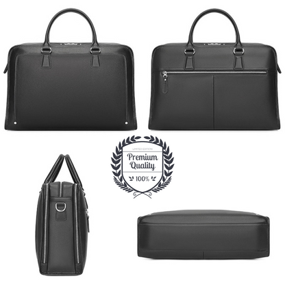 GENUINE LEATHER Luxury Mens Bag Crossbody Shoulder Messenger Designer Handbag