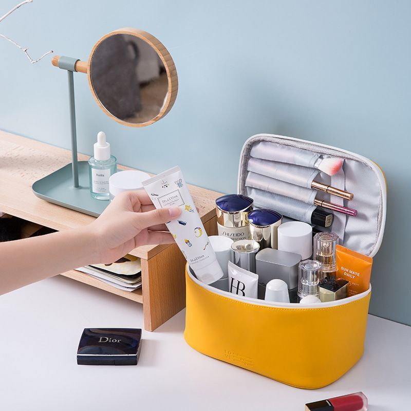 Cosmetic Bag Makeup Organizer Travel Necessaries Organizer Zipper Pouch Toiletry