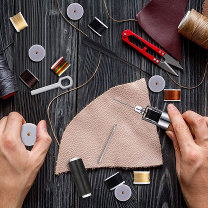 Professional Leather Sail Canvas DIY Sewing Awl Repair Tool Kit hh