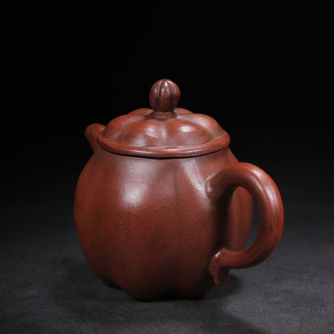 l-0Chinese Yixing Zisha Clay Handmade Exquisite Teapot （凌花 底款：邵友廷）