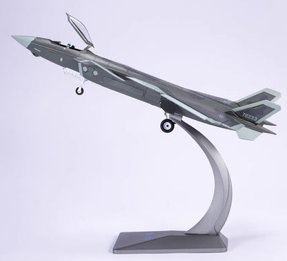 46CM 1:48 AF1 China J-20 Stealth Fighter Plane Diecast Military Aircraft Model
