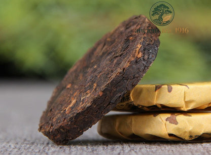 500g Rhizoma Polygonati Ripe Tea Xiaotuo Tea Cake Pu'er