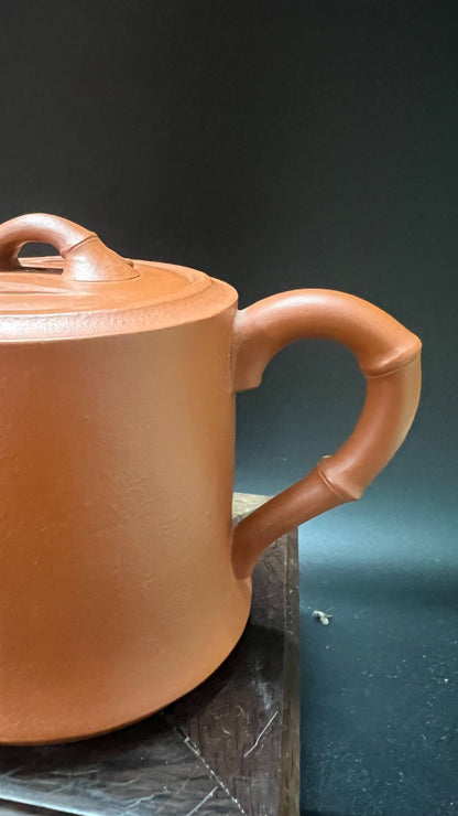 160cc chinese Yixing Handmade Zisha teapot Zhu clay Bamboo Hu Gongfu Tea Pot