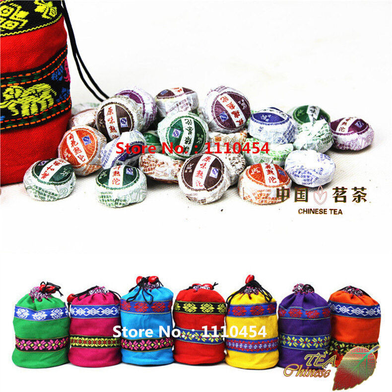 Cooked Pu'er Tea10 Kinds of Different Pu-erh Tea Top-grade Mini Puerh Tea