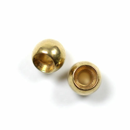 Brass Beads Head 100/500/1000 PCS Fly Tying Nymph Streamer Bugs Hook 2.4mm 2.8mm