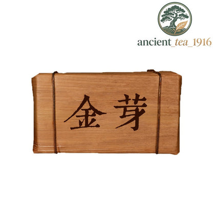 95g Yunnan Menghai Royal Court Jinya Pu'er Ripe Tea Brick