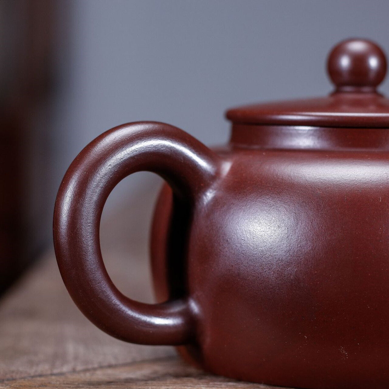Handmade Tea Pot Original Ore Yixing Zisha Zhu Clay Character Carved Master Pot