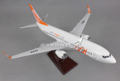 41CM GOL BOEING 737-800 PR-GTF Passenger Aeroplane Resin Aircrarft Plane Model