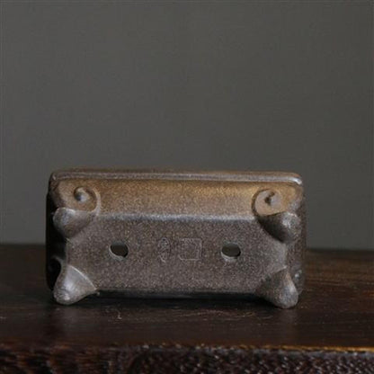 4.8" Classical Purple Sand Bonsai Pot Mini Desktop Plant Succulent Flowerpot New