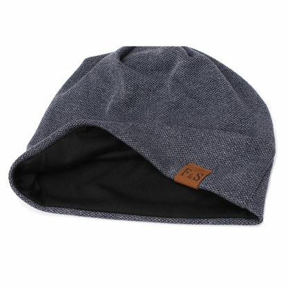 Beanies Cap Casual Lightweight Thermal Elastic Knitted Cotton Warm Hat Winter