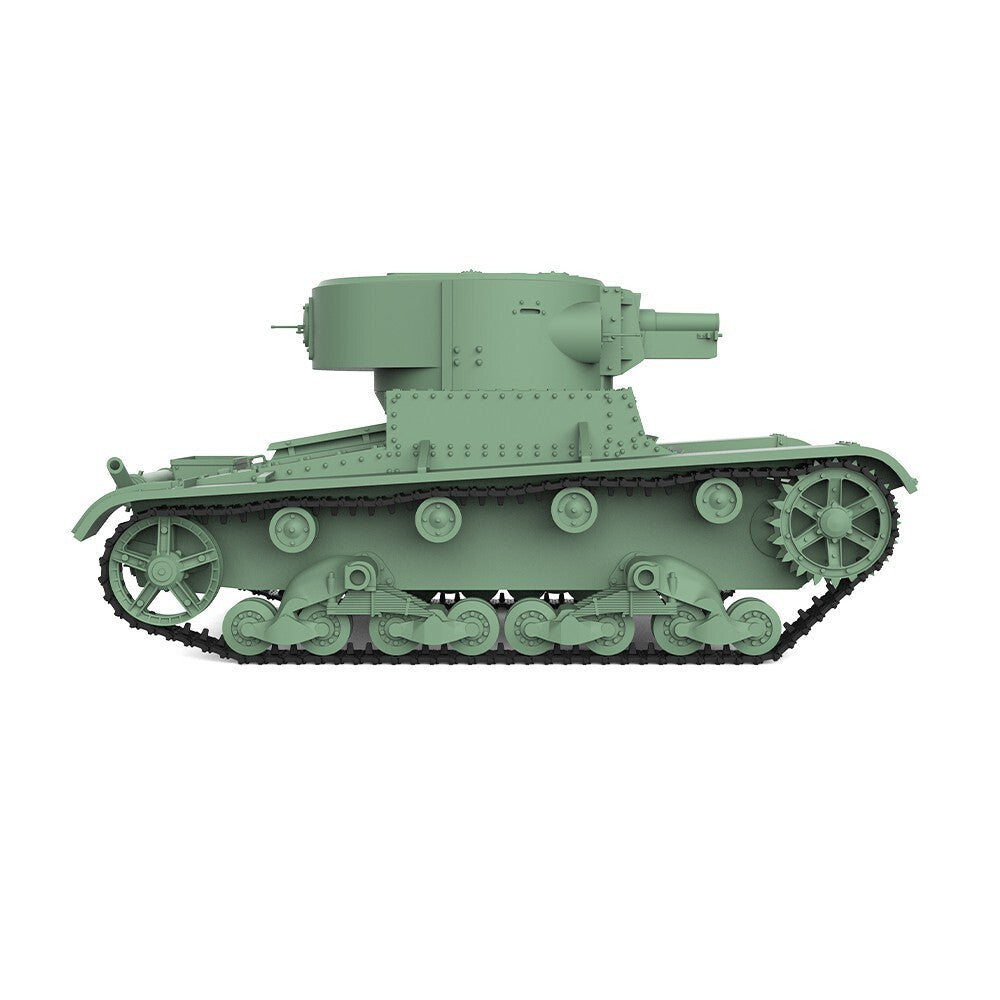 SSMODEL SS72600 1/72 25mm Military Model Kit Soviet T-26-4 Light Tank