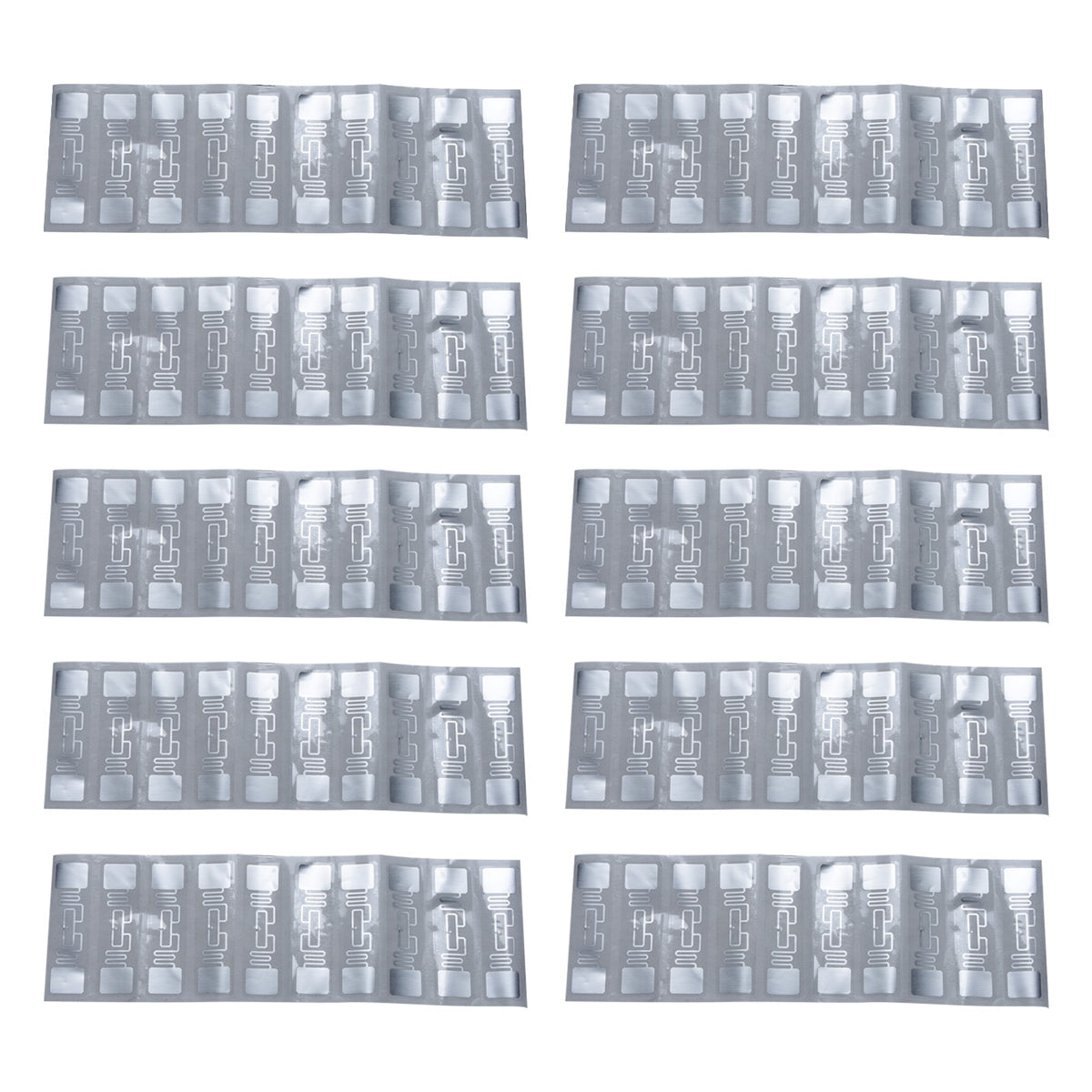 Logistic Alien 9662 3''x1'' UHF 6C 915Mhz RFID Wet Inlay Tag Label - Pack of 100