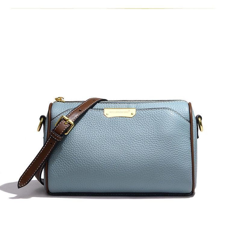 Sling Luxury Handbag Genuine Leather Shell Casual Vintage Shoulder Messenger Bag