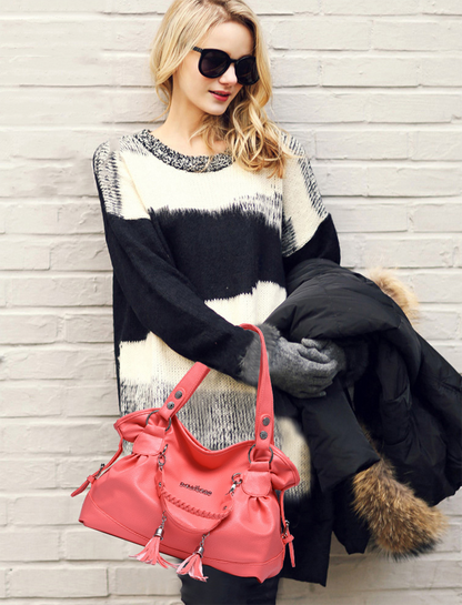 Ladies Fashion Handbags Shoulder Purse Women Crossbody Leather Tote Designer Bag