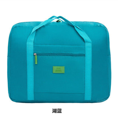 Large Capacity Travel Bags Folding Waterproof Durable Handbag Solid Color Unisex