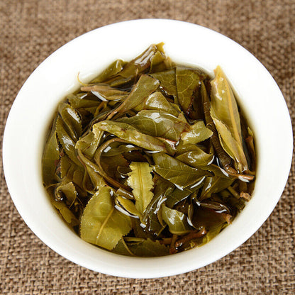 500g Yunnan Pu'er Tea Old Banzhang Gold Leaf Pu'er Old Yellow Tablet Raw Tea
