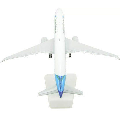 18cm Diecast Alloy 1/400 Scale Garuda Indonesia Airlines B777 Aircraft Model