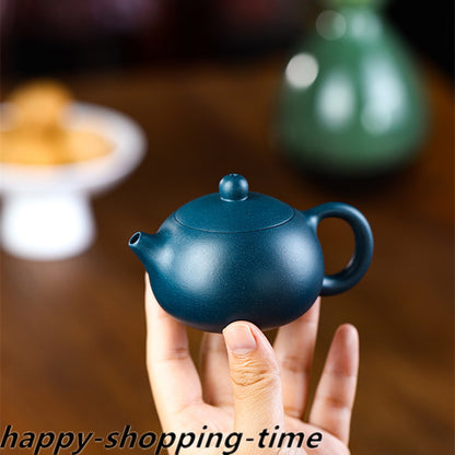 Xishi Tea Pot Marked 100ml Original Ore Yixing Zisha Republic Green Clay Pot New