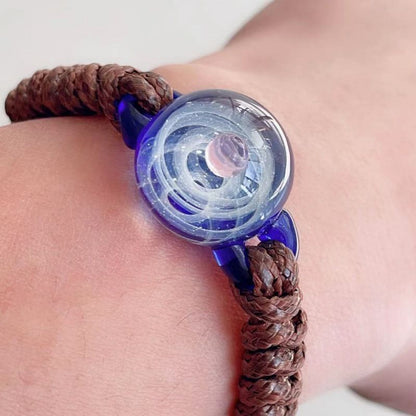 Men Women Beaded Bracelets Nebula Cosmic Handmade Galaxy Couple Jewelry Presents