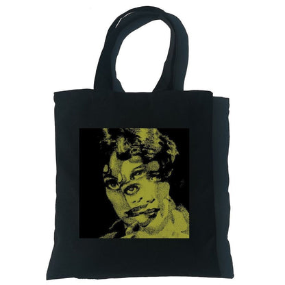 Punk Vintage Large Cartoon Canvas Bag Gothic Shopper Bag Shoulder Bag Pocket 1PC
