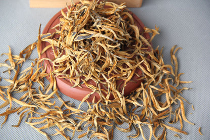 Chinese Yunnan Black Tea Fengqing Dian Hong Golden Buds Dianhong 250g