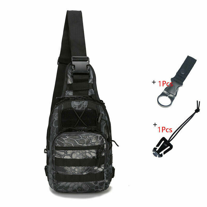 Outdoor Military Shoulder Bag Camping Hunting Daypack Sport Camouflage Backpack