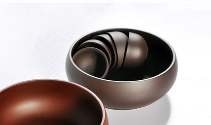 8 Tea Cups 20ml Chinese Kungfu Tea Cup Real Yixing Zisha Cup Of Tea Purple Clay