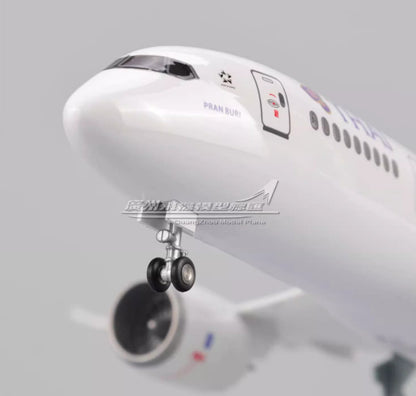 1:130 43CM THAI BOEING 787 Airplane Landing Gear Resin Aircraft Aeroplane Model