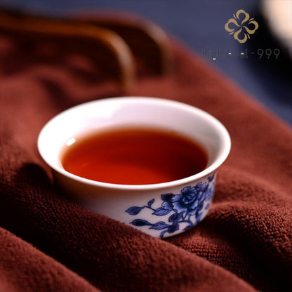 357g Ripe Puer Tea Cake Menghai Nuoxiang Aroma Compressed Ripe Puer Tea