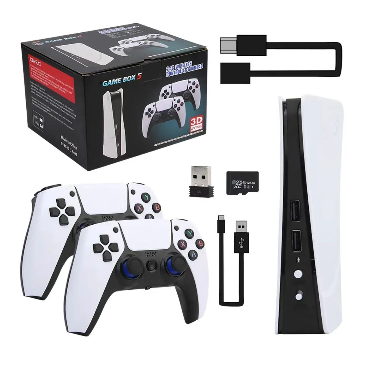 2025 P5 Plus 40000 Games Video Game Console 4K HD PSP S905 Chip Nostalgic Video