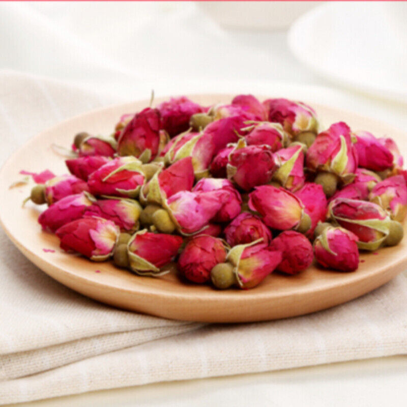 Organic Red Rosebud Rose Buds Flower Floral Premium Chinese Loose Herbal Tea