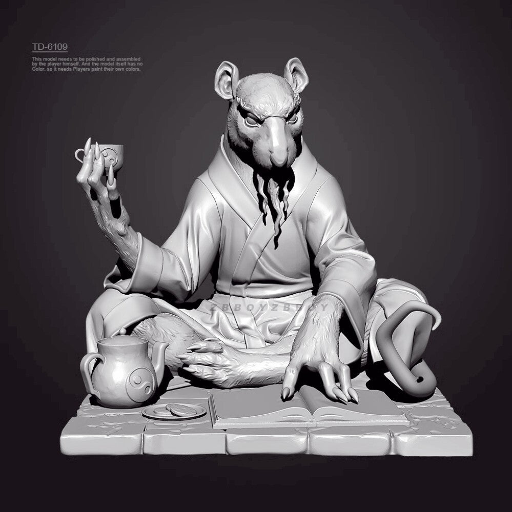 1/24 resin figure model kit Theater Adventure Series - Master Mouse 3D printing