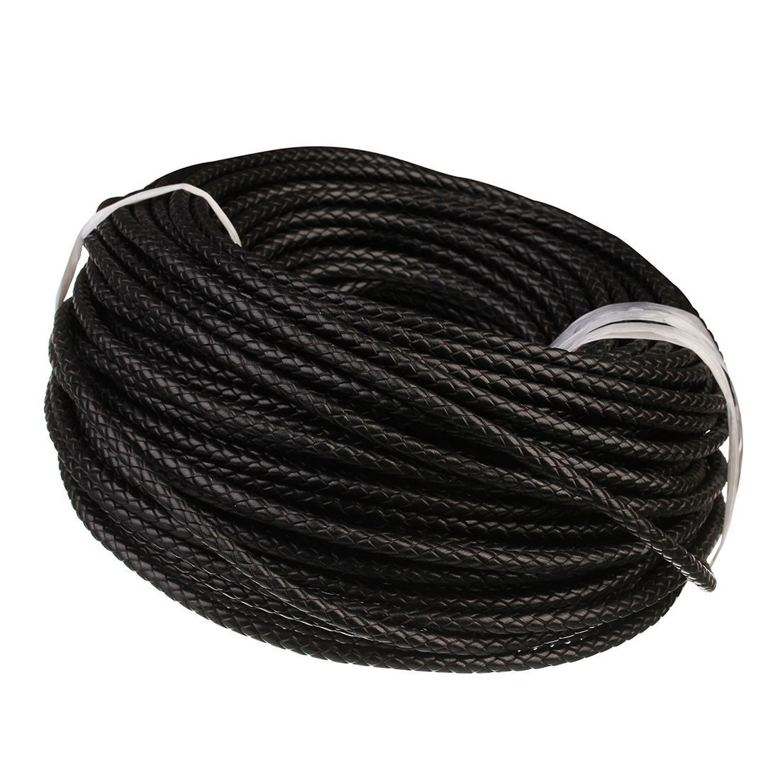 Bolo Tie Leather Rope 4mm DIY Hand-Woven Bracelet Necklace Material 10 Meter Set
