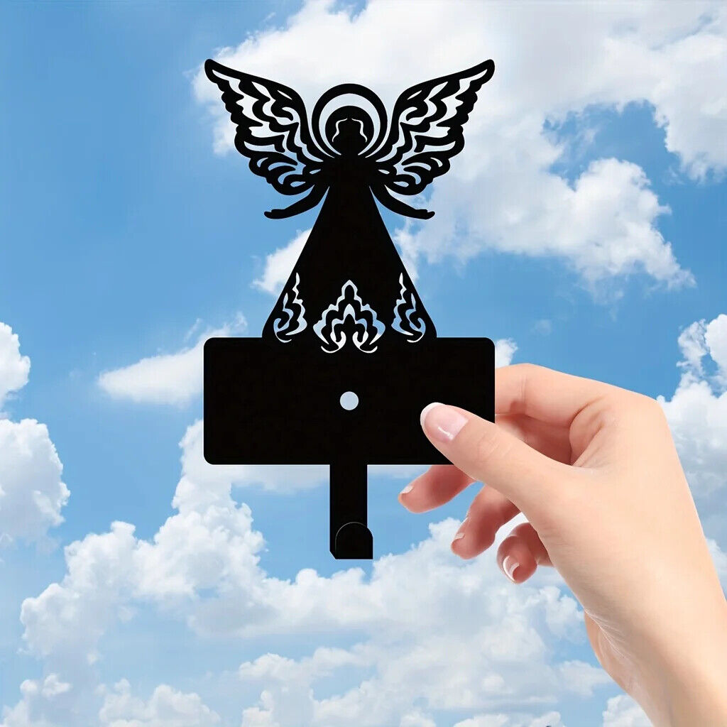 Metal Angel Hook, Key Belt Hanging Hook, Wall Hook, Christmas Decoration