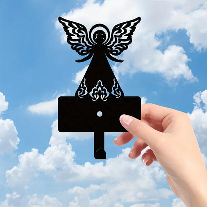 Metal Angel Hook, Key Belt Hanging Hook, Wall Hook, Christmas Decoration