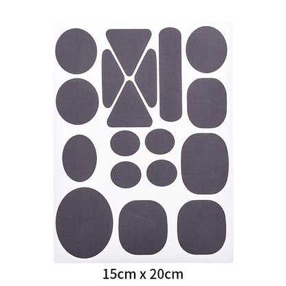 Self Adhesive Patches Various Pattern Repair Washable Stick On Clothing Sticker