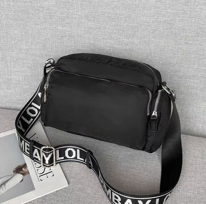 Waterproof Oxford Cloth Shoulder Bag - Simple Fashionable Women's Crossbody Bag